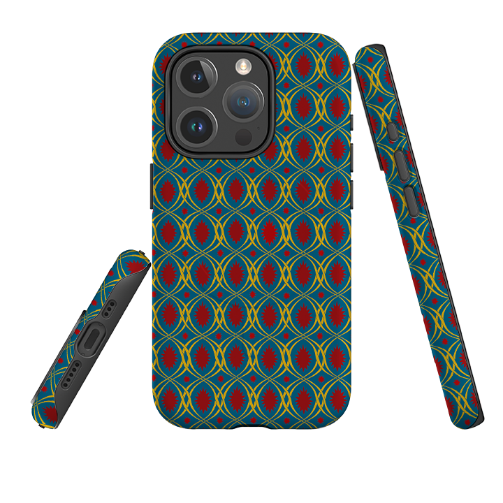 iPhone MagSafe Tough Case - Lattice By Cressida Bell