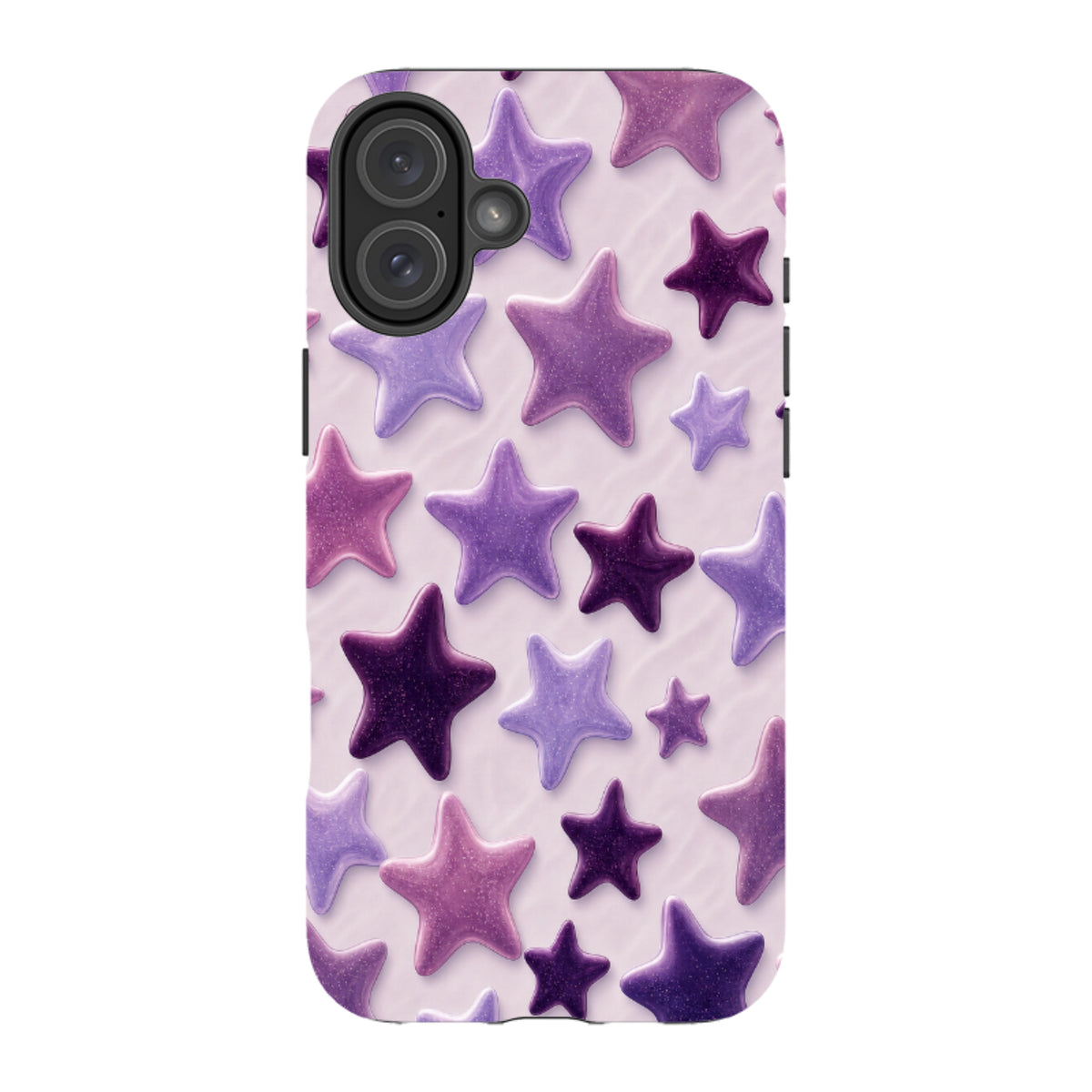 iPhone MagSafe Tough Case - Lavender Purple Star