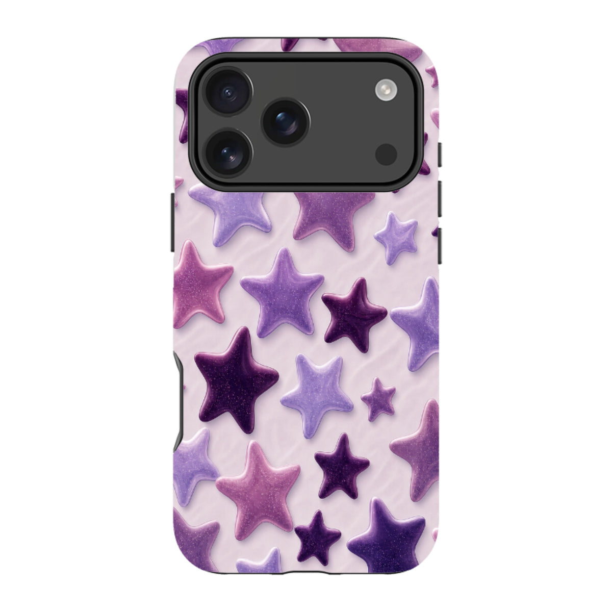 iPhone MagSafe Tough Case - Lavender Purple Star