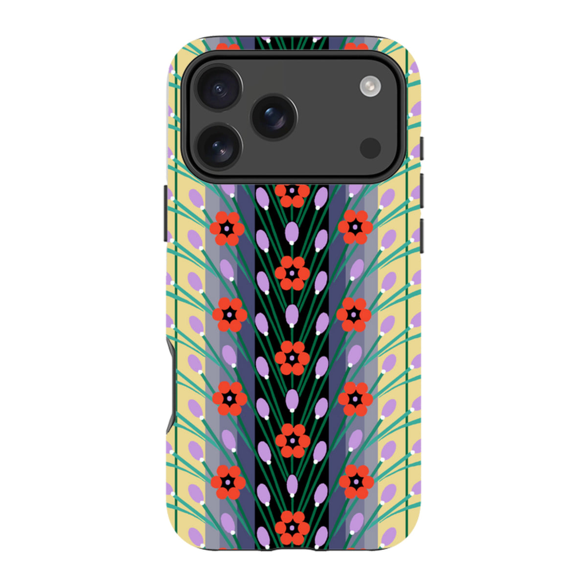 iPhone MagSafe Tough Case - Lavender Yellow By Cressida Bell