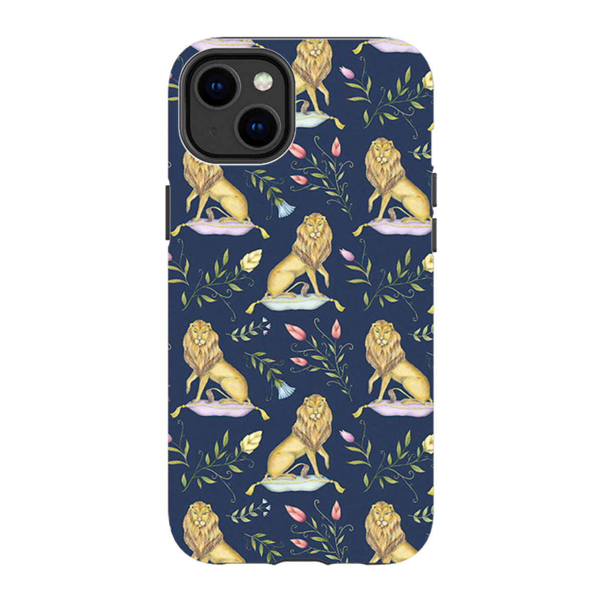 iPhone MagSafe Tough Case -  Leo Et Flores Navy By Catherine Rowe