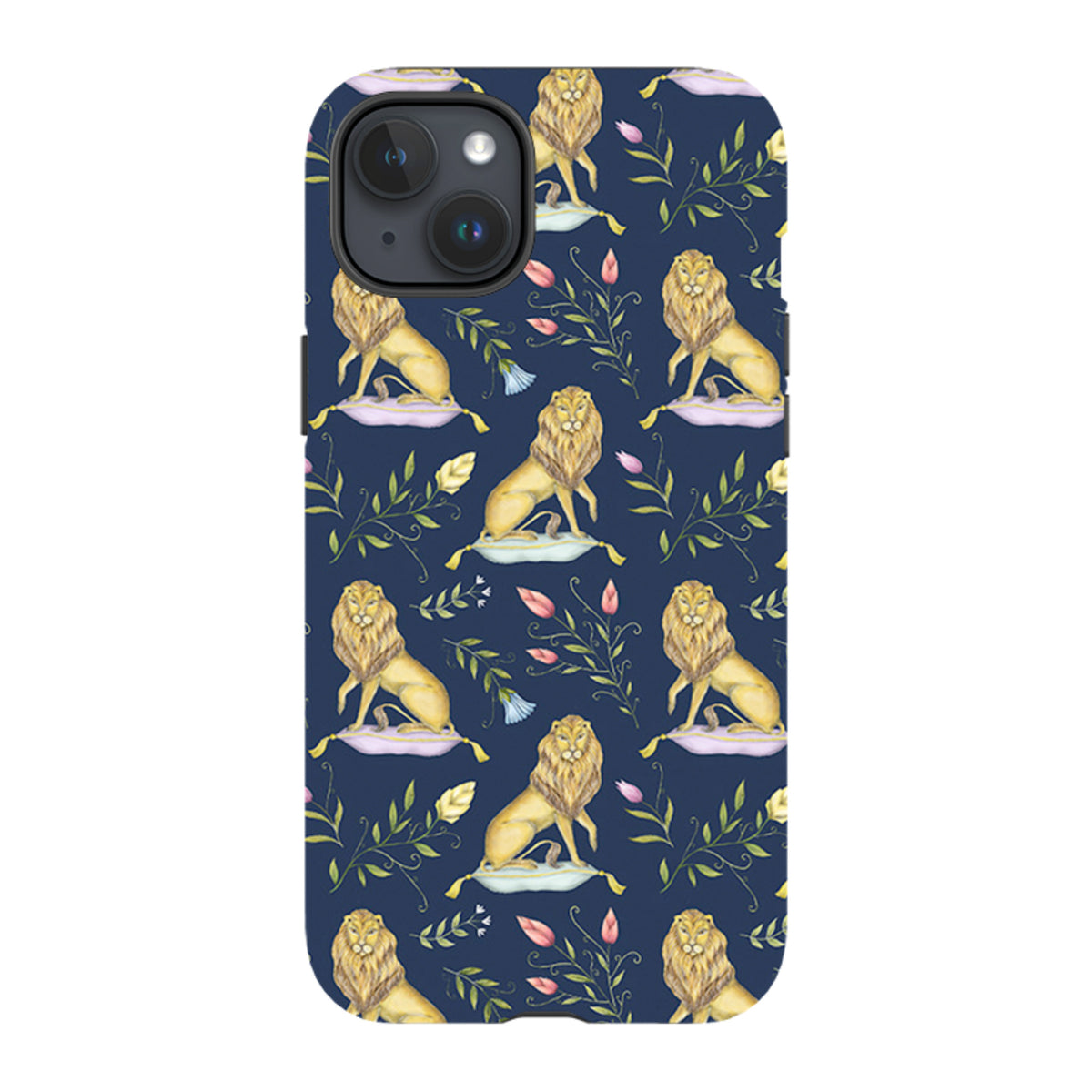iPhone MagSafe Tough Case -  Leo Et Flores Navy By Catherine Rowe
