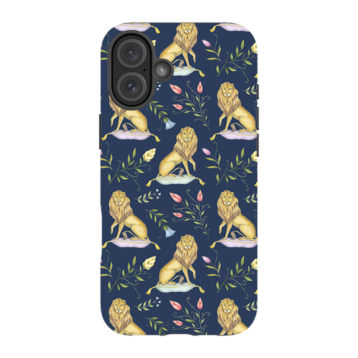 iPhone MagSafe Tough Case -  Leo Et Flores Navy By Catherine Rowe