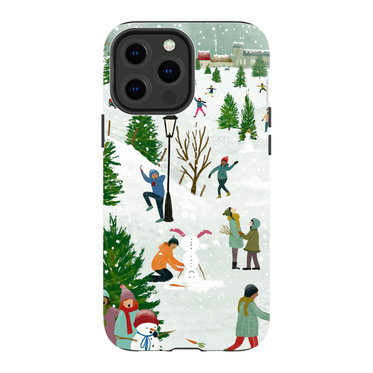 iPhone MagSafe Tough Case -  Let It Snow By Katherine Quinn