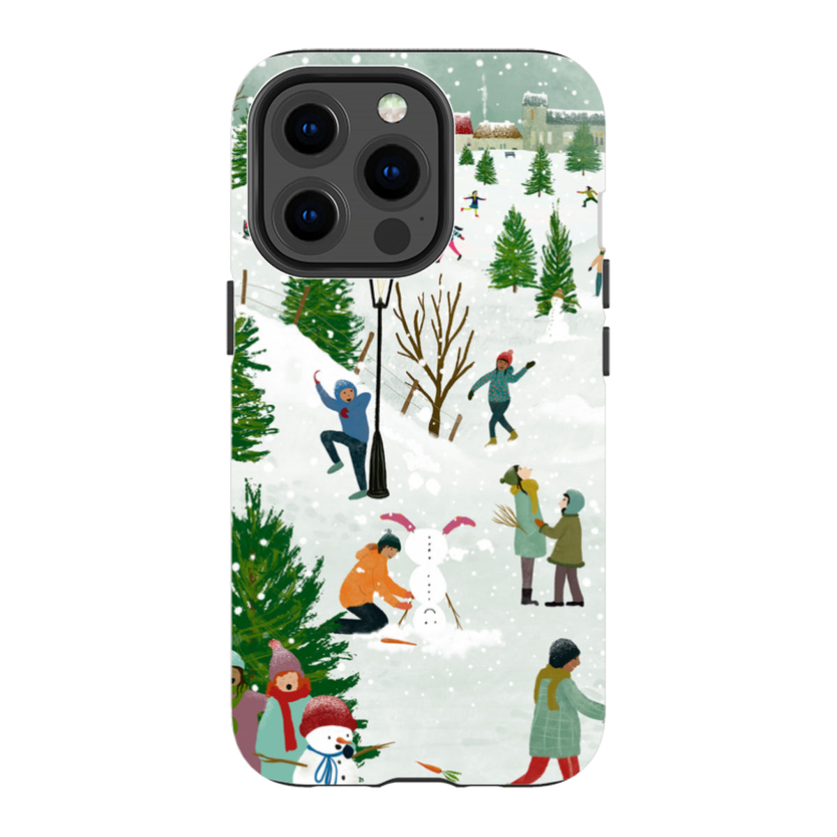 iPhone MagSafe Tough Case -  Let It Snow By Katherine Quinn