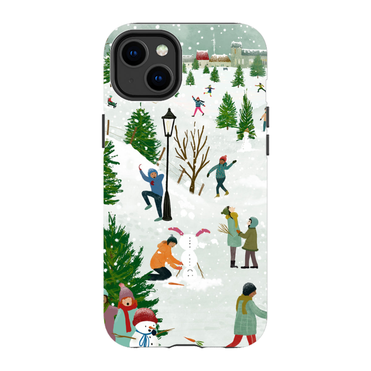 iPhone MagSafe Tough Case -  Let It Snow By Katherine Quinn