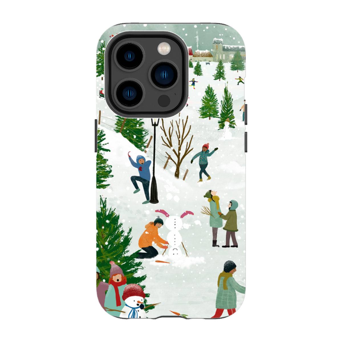iPhone MagSafe Tough Case -  Let It Snow By Katherine Quinn