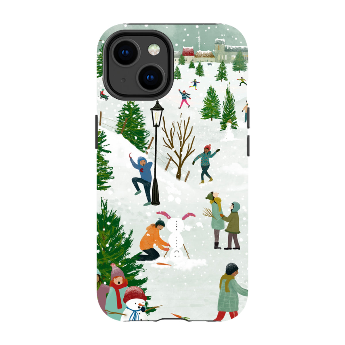 iPhone MagSafe Tough Case -  Let It Snow By Katherine Quinn