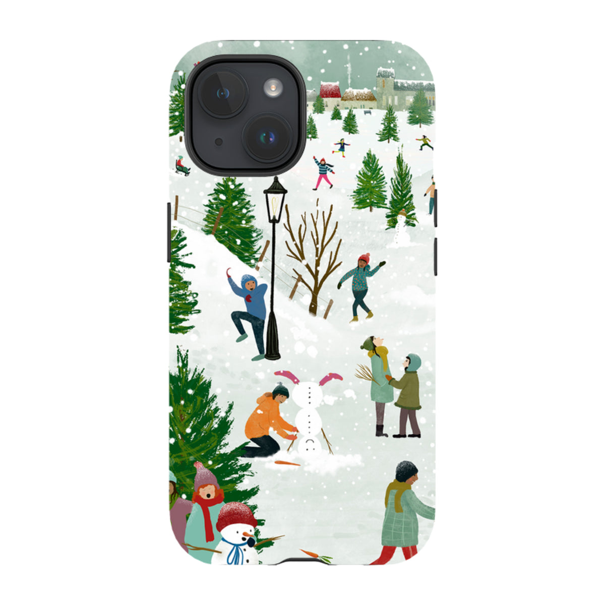 iPhone MagSafe Tough Case -  Let It Snow By Katherine Quinn