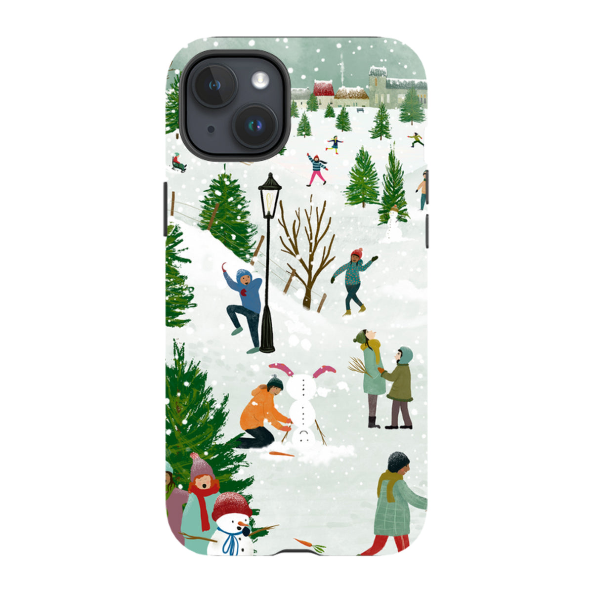 iPhone MagSafe Tough Case -  Let It Snow By Katherine Quinn