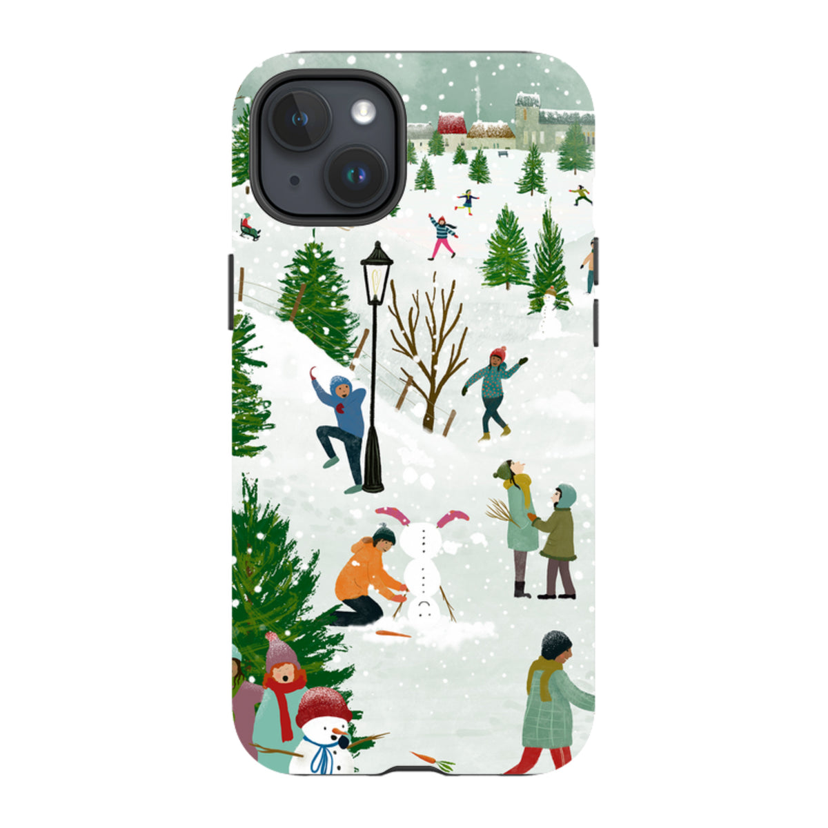 iPhone MagSafe Tough Case -  Let It Snow By Katherine Quinn