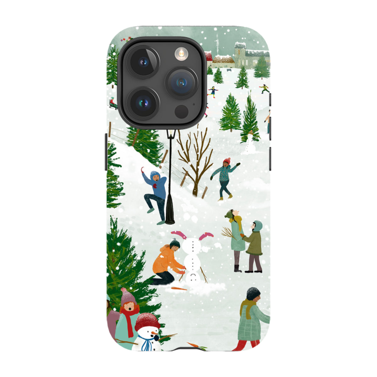iPhone MagSafe Tough Case -  Let It Snow By Katherine Quinn