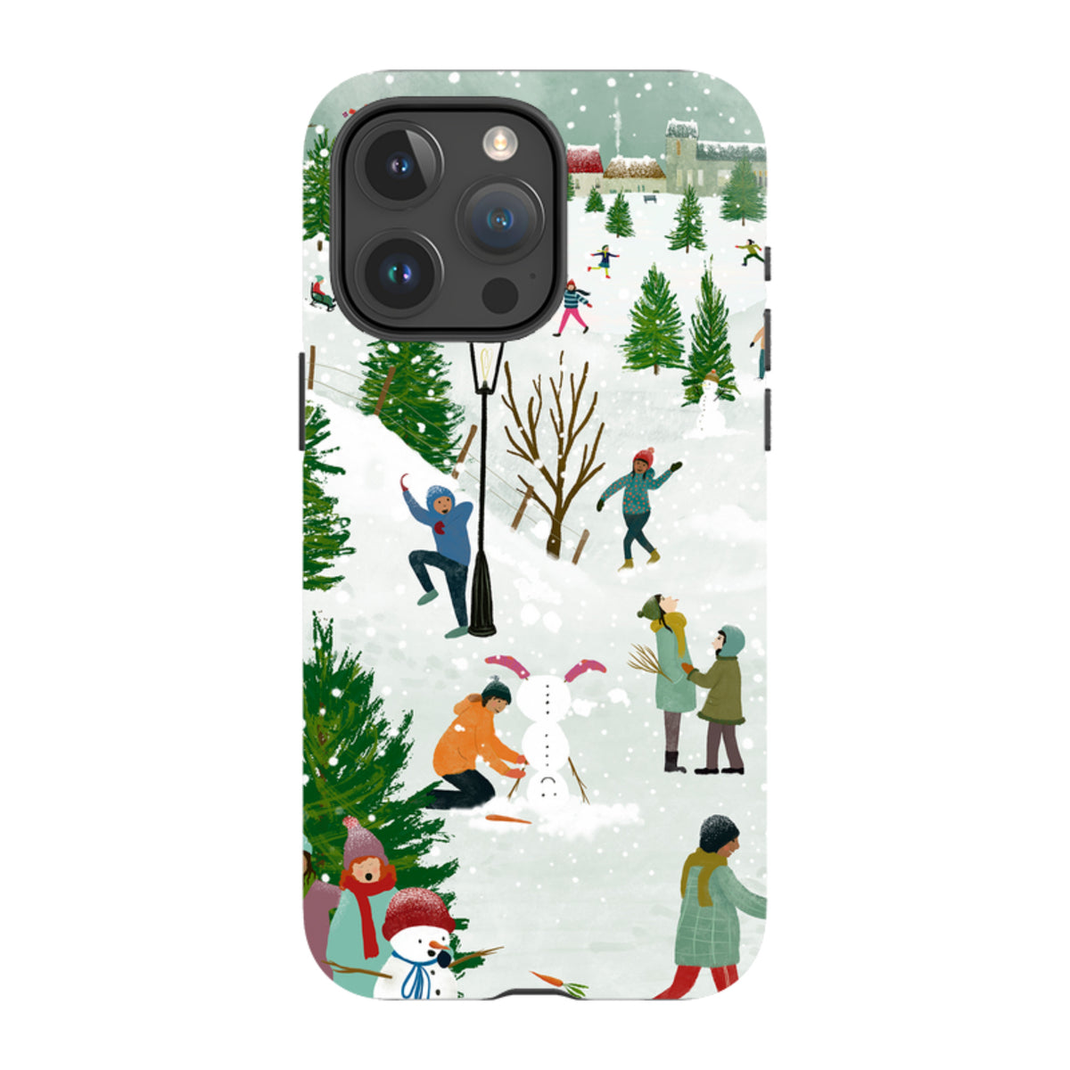 iPhone MagSafe Tough Case -  Let It Snow By Katherine Quinn