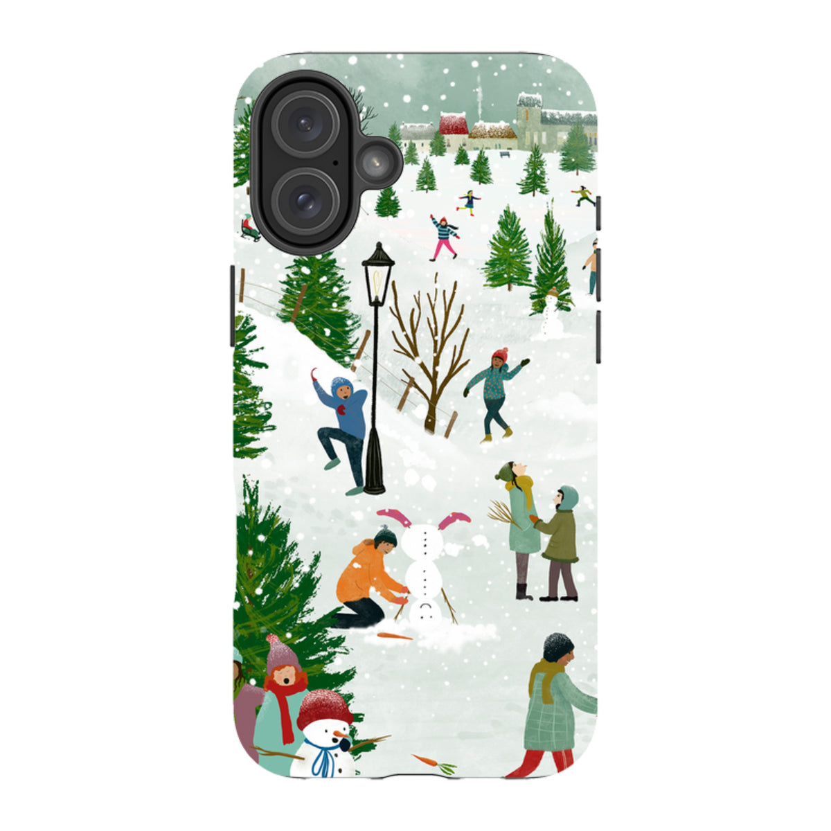 iPhone MagSafe Tough Case -  Let It Snow By Katherine Quinn