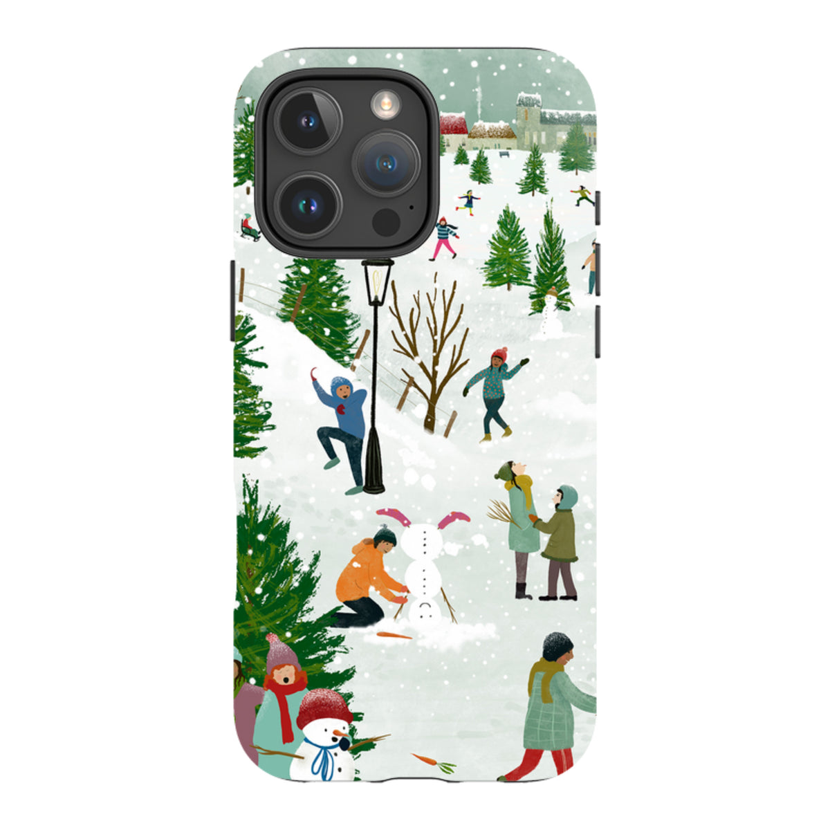 iPhone MagSafe Tough Case -  Let It Snow By Katherine Quinn
