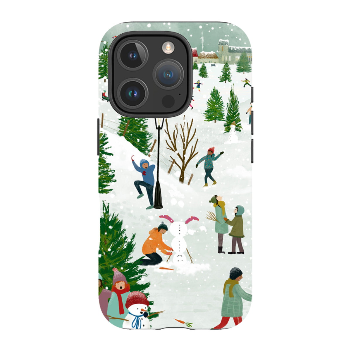iPhone MagSafe Tough Case -  Let It Snow By Katherine Quinn