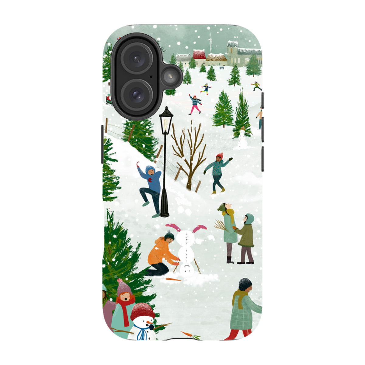iPhone MagSafe Tough Case -  Let It Snow By Katherine Quinn