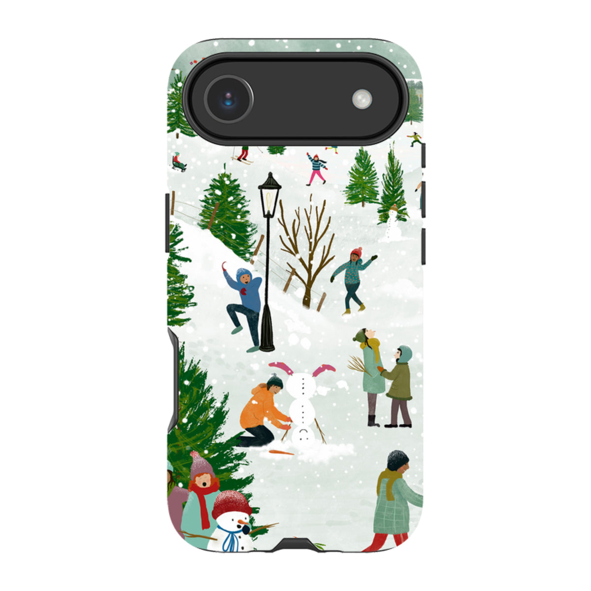 iPhone MagSafe Tough Case -  Let It Snow By Katherine Quinn