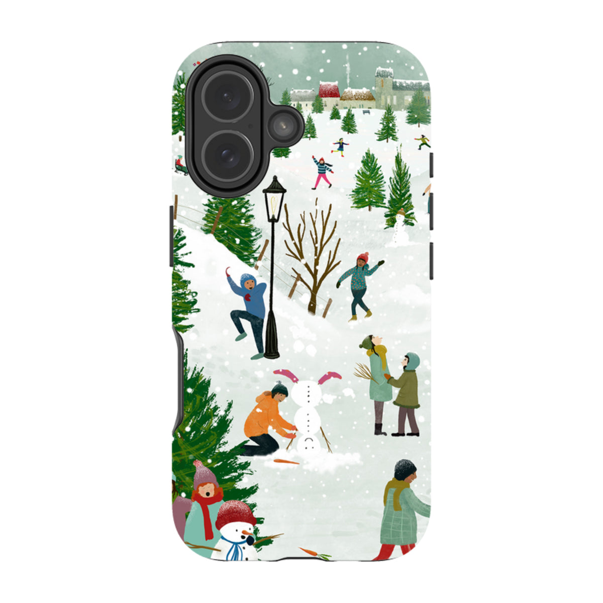 iPhone MagSafe Tough Case -  Let It Snow By Katherine Quinn