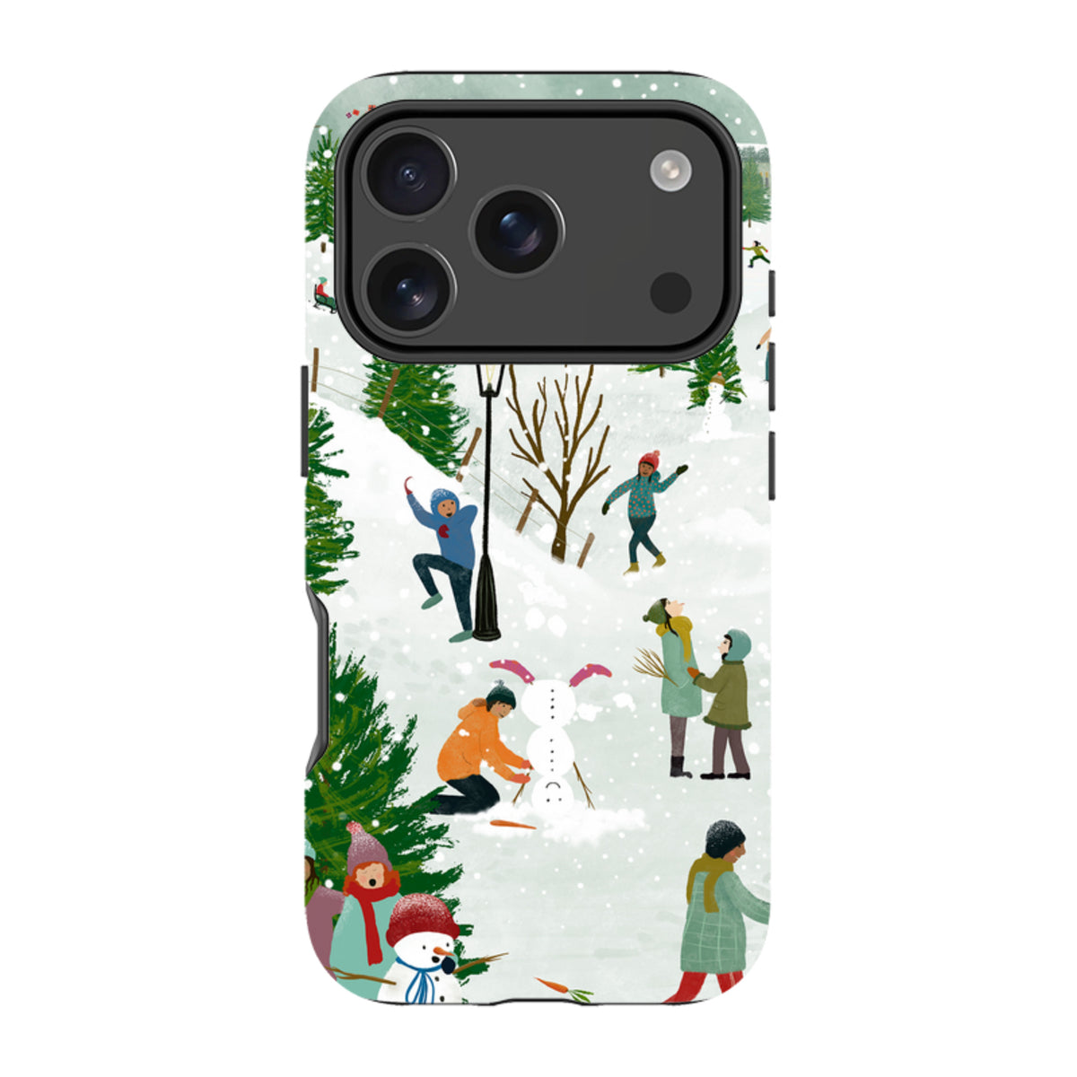 iPhone MagSafe Tough Case -  Let It Snow By Katherine Quinn