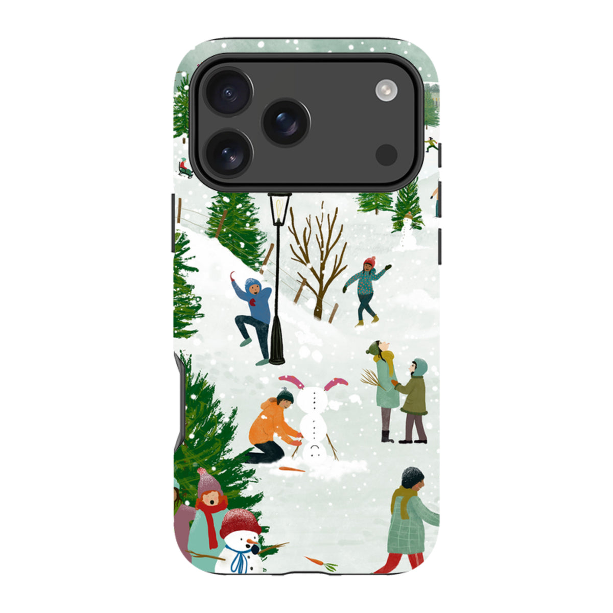 iPhone MagSafe Tough Case -  Let It Snow By Katherine Quinn