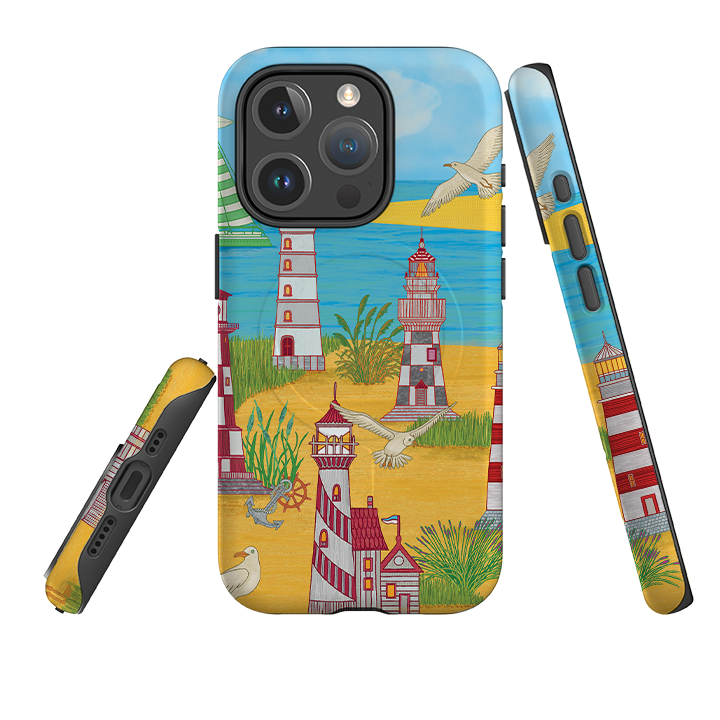 iPhone MagSafe Tough Case - Light House By Natalie Pedetti Prack