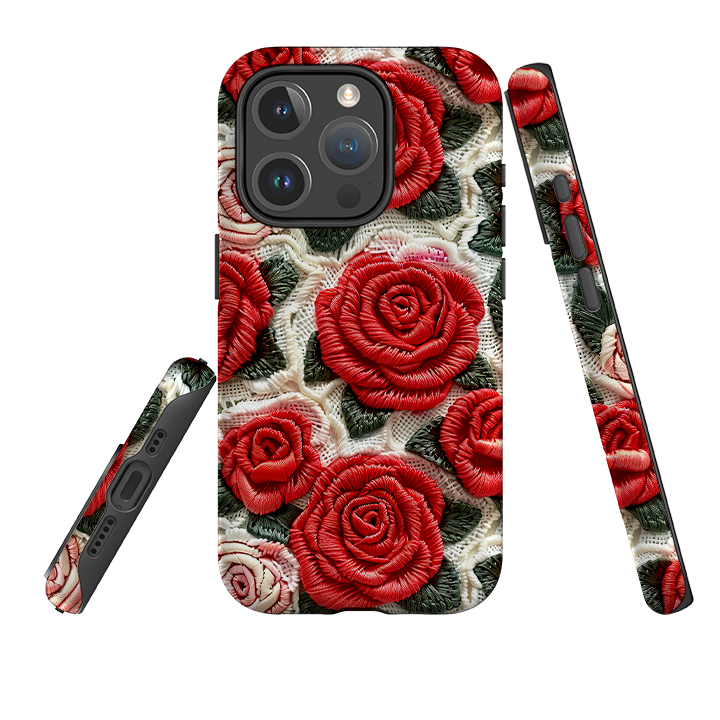 iPhone MagSafe Tough Case - Light Roses II