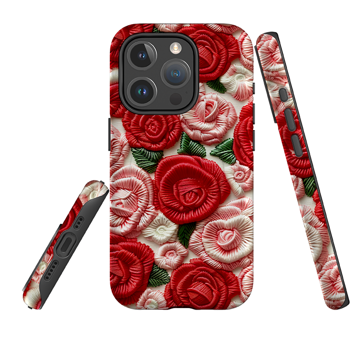 iPhone MagSafe Tough Case - Light Roses