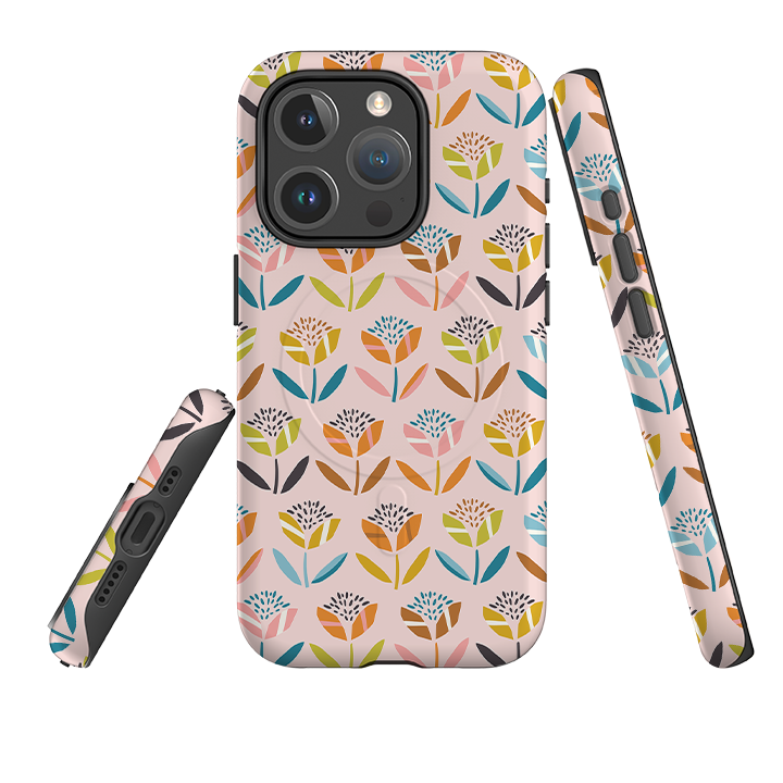 iPhone MagSafe Tough Case -  Little Flowers By Ali Brookes