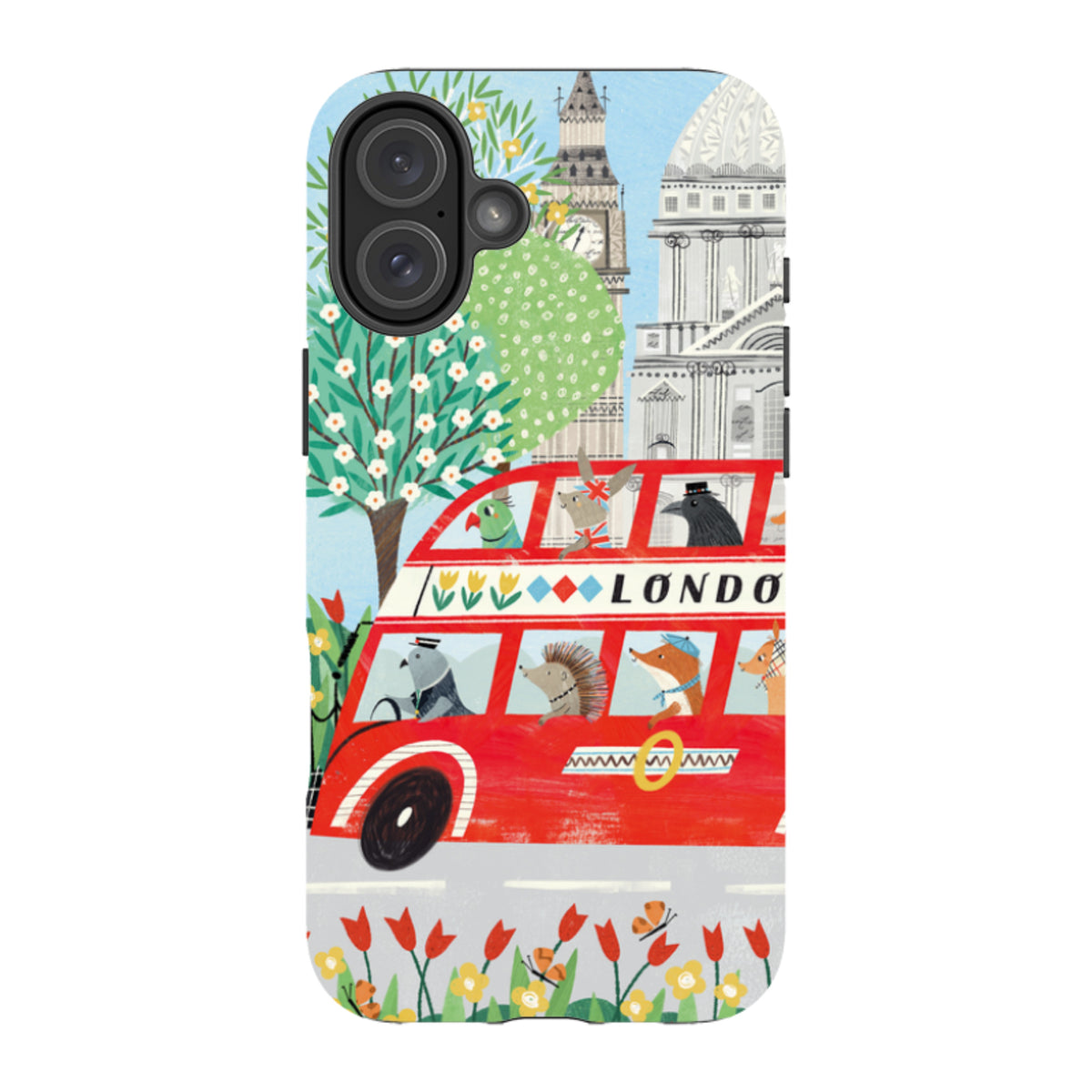 iPhone MagSafe Tough Case - London 2 By Ali Brookes