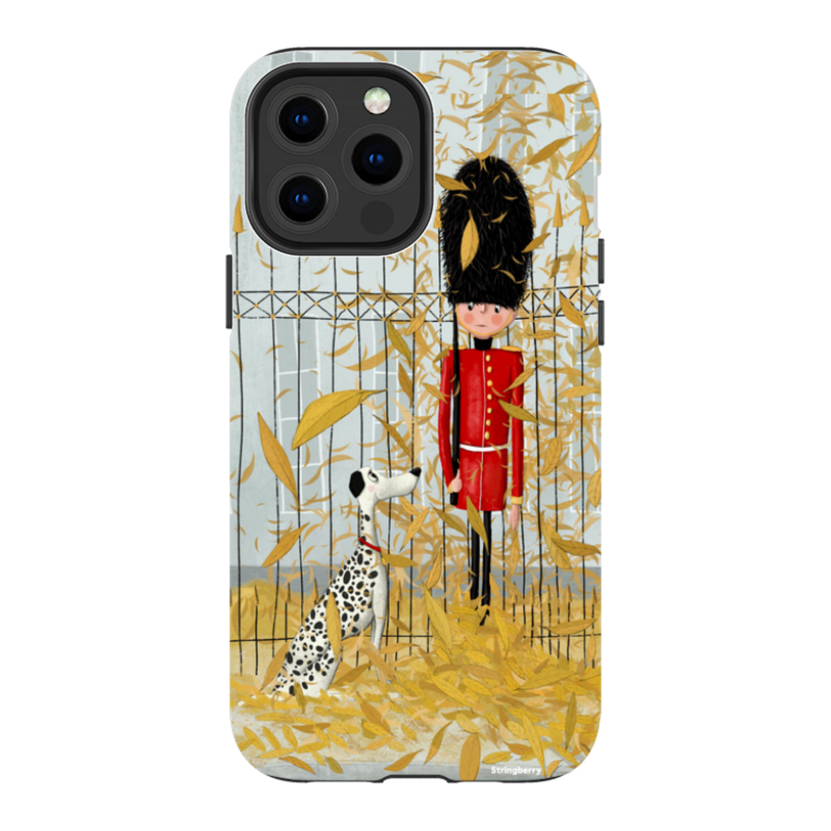 iPhone MagSafe Tough Case - London In Leaves By Maja Lindberg