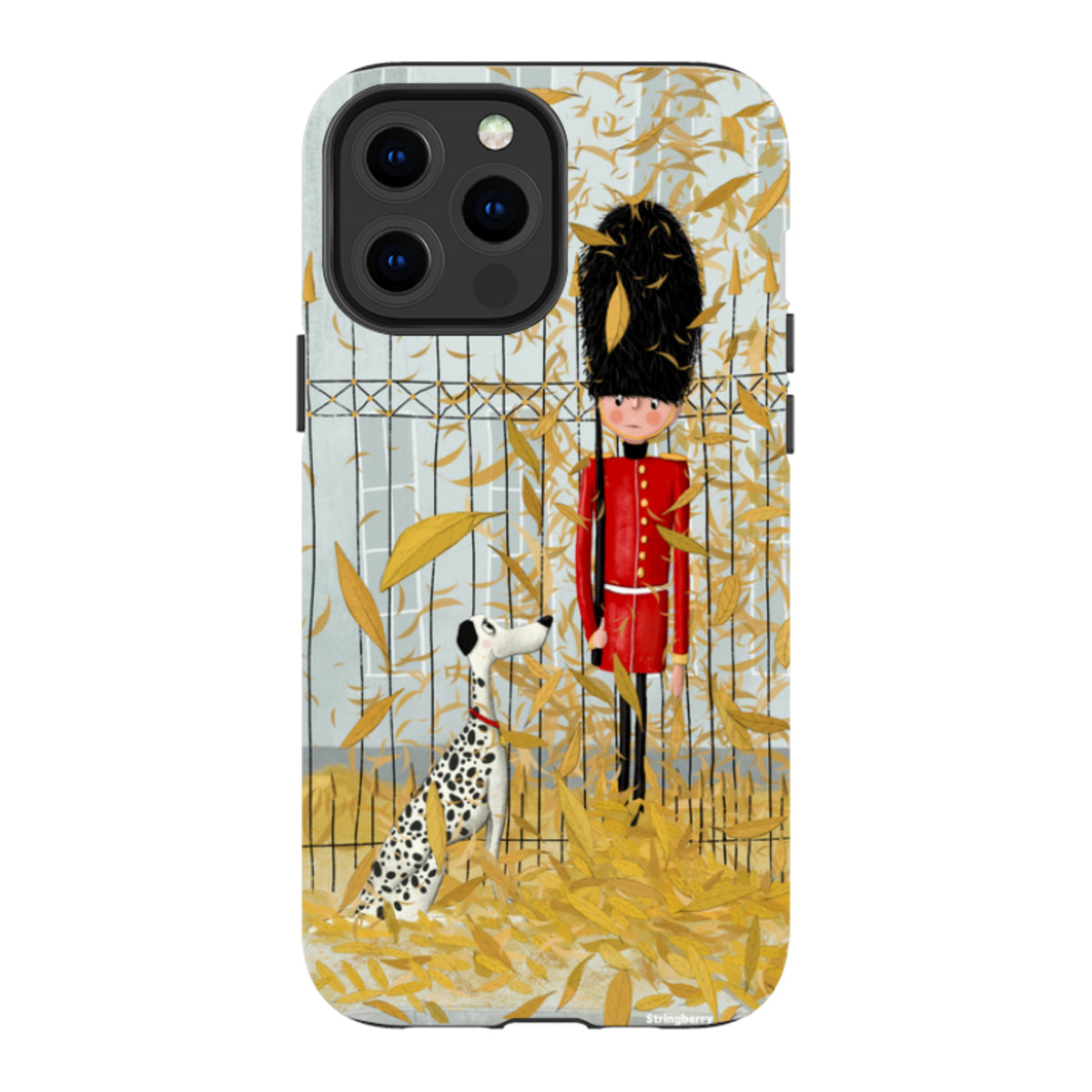 iPhone MagSafe Tough Case - London In Leaves By Maja Lindberg