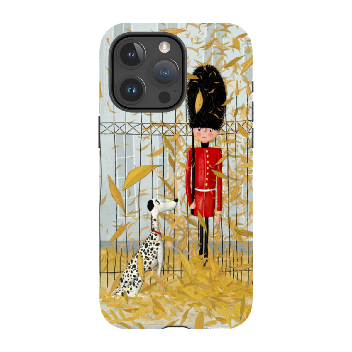 iPhone MagSafe Tough Case - London In Leaves By Maja Lindberg