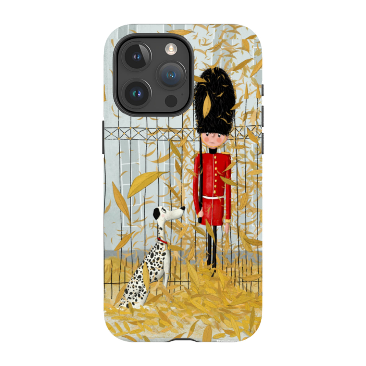 iPhone MagSafe Tough Case - London In Leaves By Maja Lindberg