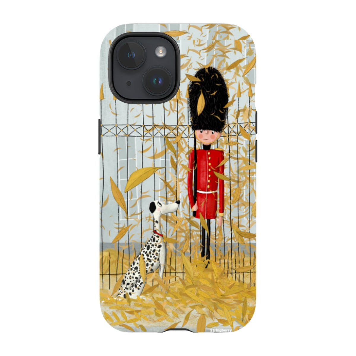 iPhone MagSafe Tough Case - London In Leaves By Maja Lindberg