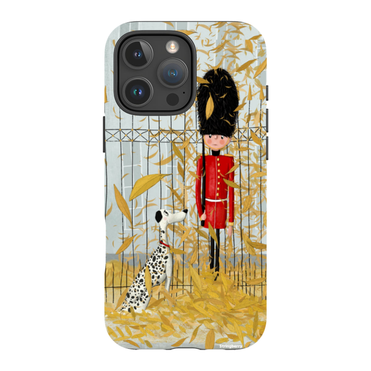 iPhone MagSafe Tough Case - London In Leaves By Maja Lindberg