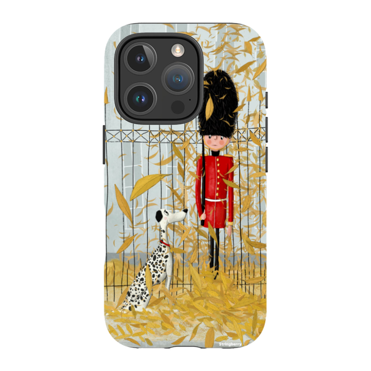iPhone MagSafe Tough Case - London In Leaves By Maja Lindberg