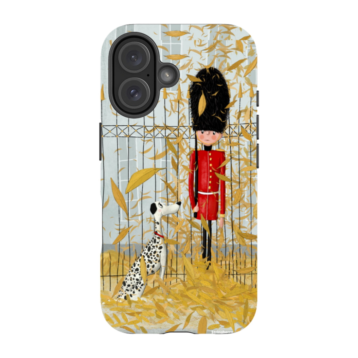 iPhone MagSafe Tough Case - London In Leaves By Maja Lindberg
