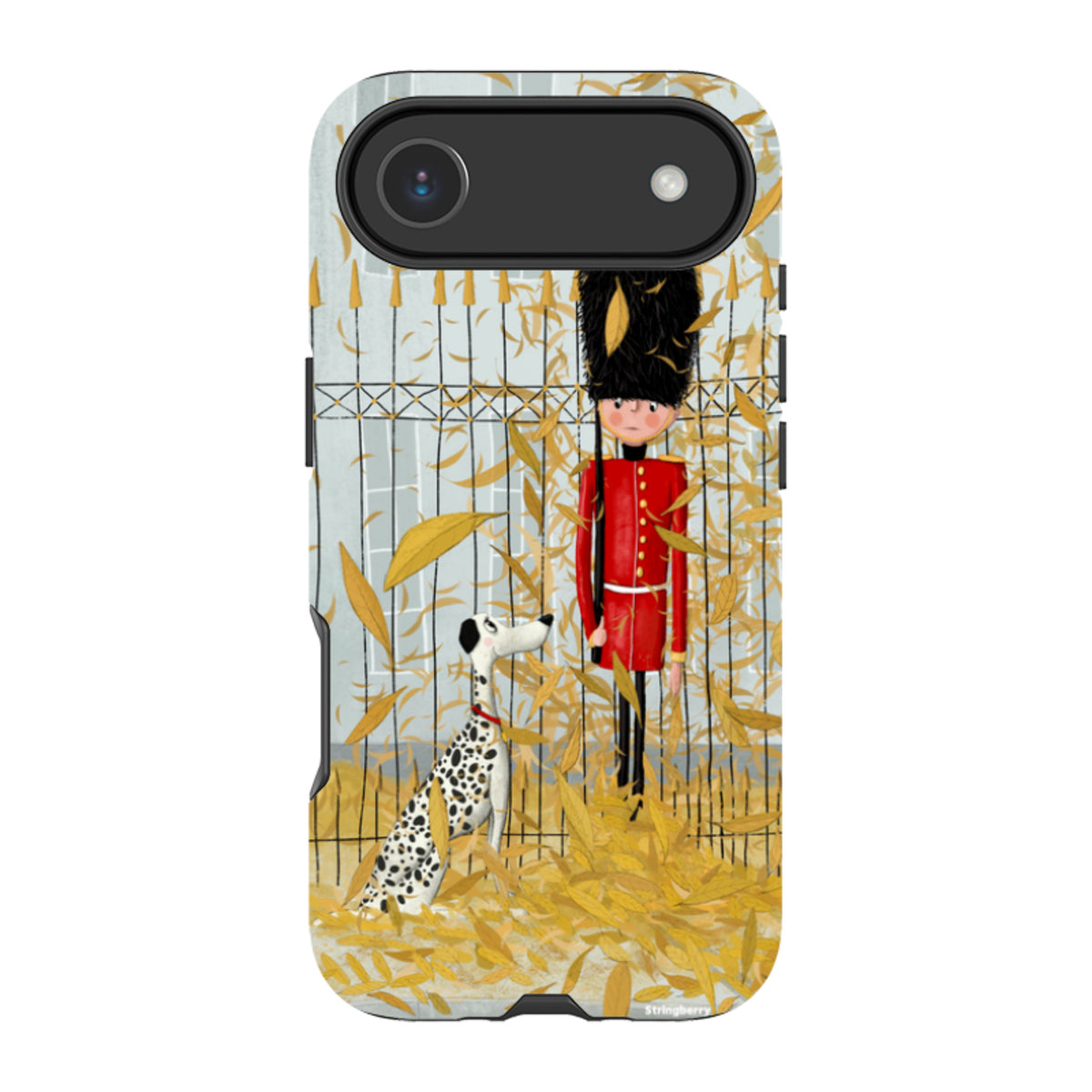 iPhone MagSafe Tough Case - London In Leaves By Maja Lindberg