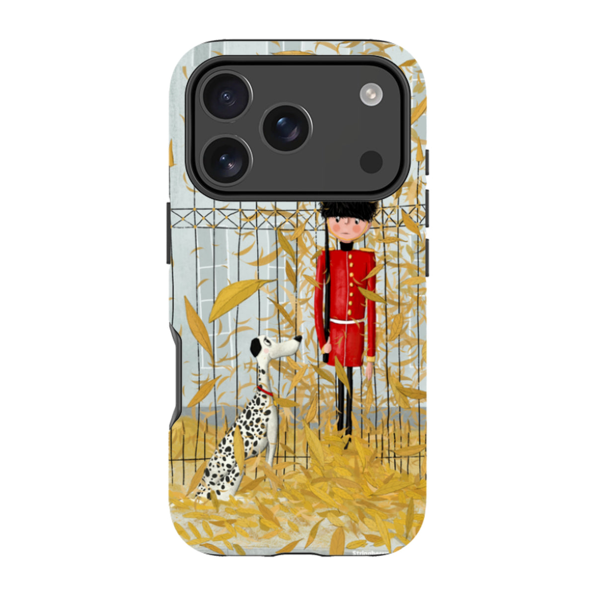 iPhone MagSafe Tough Case - London In Leaves By Maja Lindberg