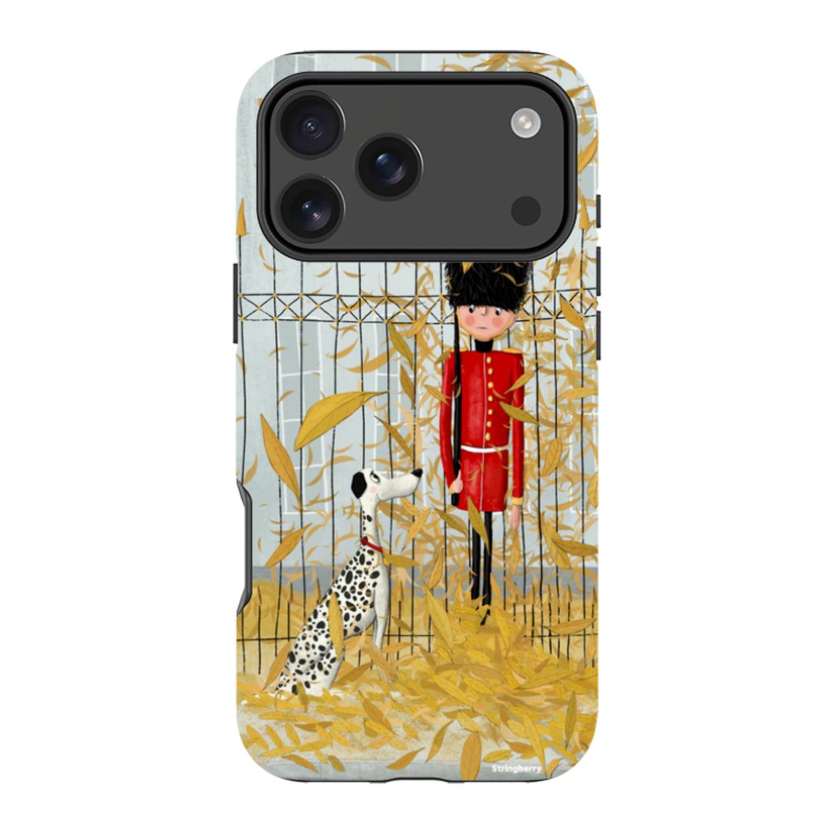 iPhone MagSafe Tough Case - London In Leaves By Maja Lindberg