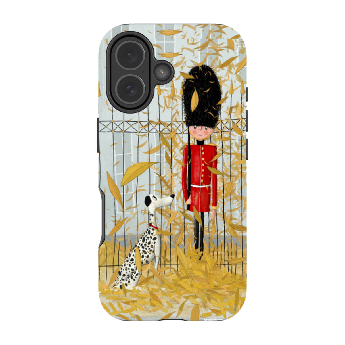 iPhone MagSafe Tough Case - London In Leaves By Maja Lindberg