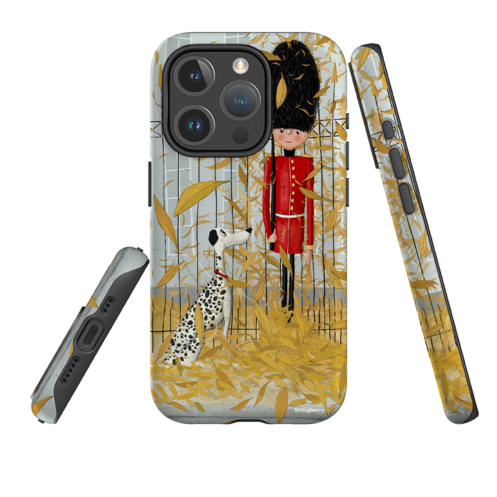 iPhone MagSafe Tough Case - London In Leaves By Maja Lindberg