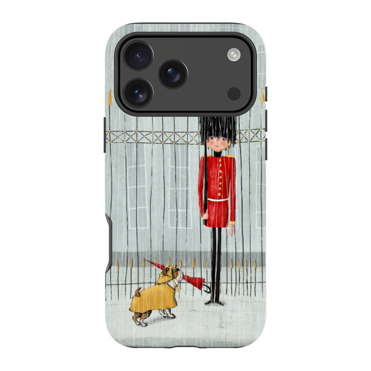 iPhone MagSafe Tough Case -  London In Rain By Maja Lindberg
