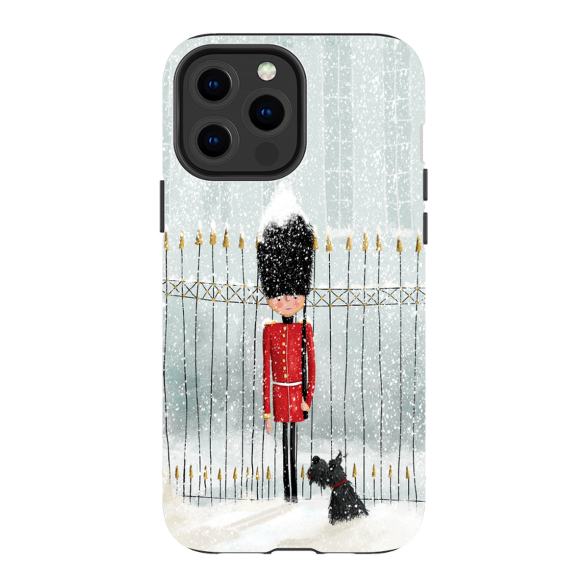 iPhone MagSafe Tough Case -  London in snow By Maja Lindberg