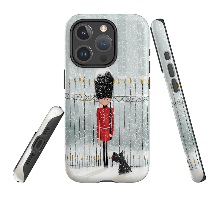 iPhone MagSafe Tough Case -  London in snow By Maja Lindberg