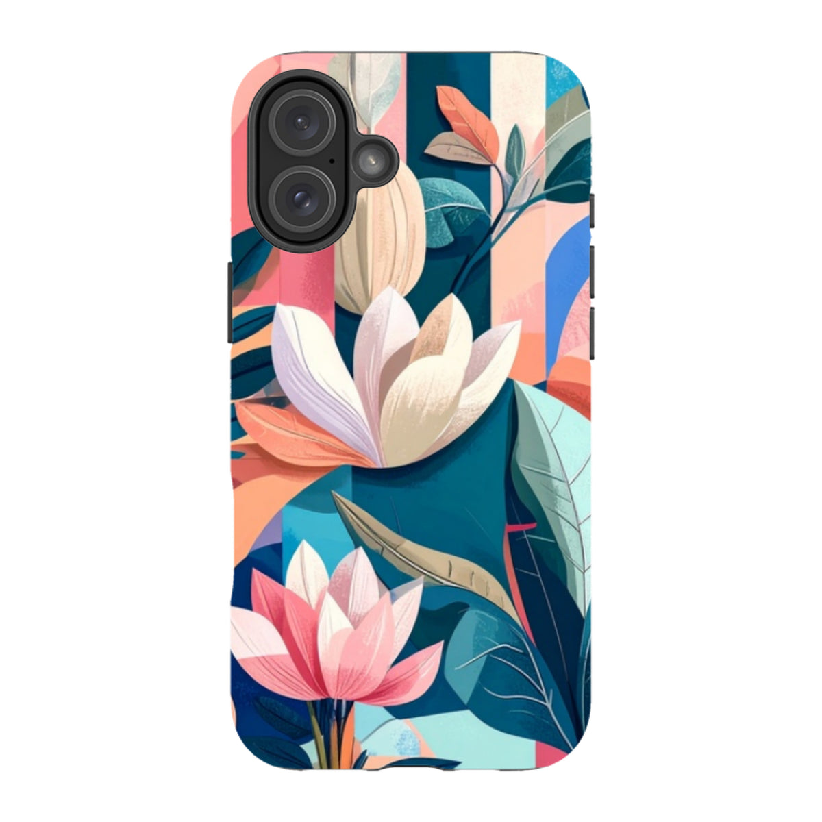 iPhone MagSafe Tough Case - Long Floral