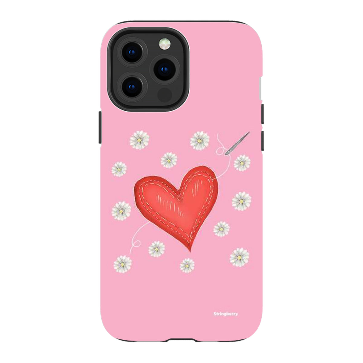 iPhone MagSafe Tough Case -  Love Heart Sewing By Catherine Rowe