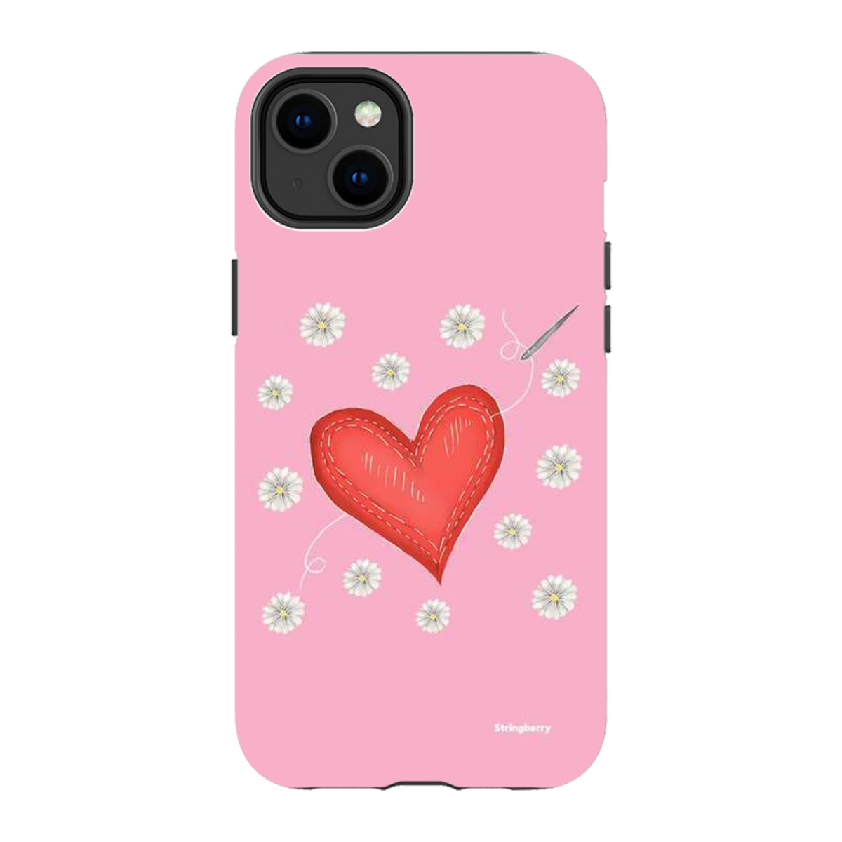 iPhone MagSafe Tough Case -  Love Heart Sewing By Catherine Rowe