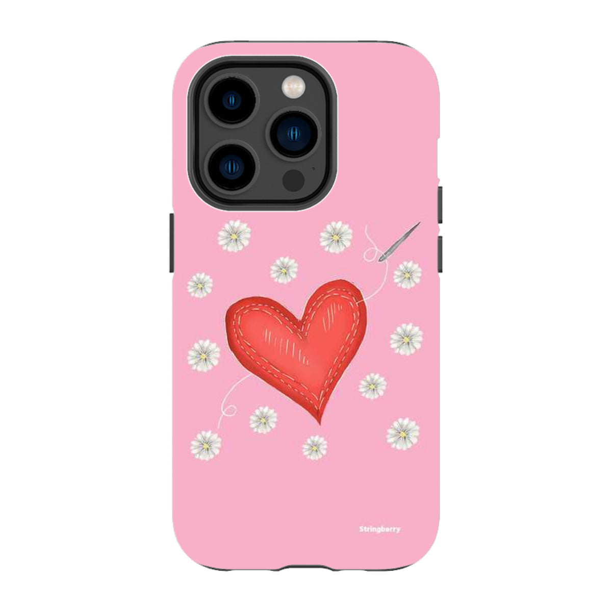iPhone MagSafe Tough Case -  Love Heart Sewing By Catherine Rowe